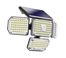 08499L - LED Solární nástěnné svítidlo se senzorem LED/5W/5,5V IP44