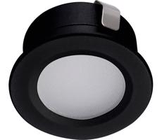 23524 - LED Venkovní podhled. svítidlo IMBER LED/1W/12V 4000K IP65 černá