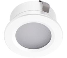 23526 - LED Venkovní podhled. svítidlo IMBER LED/1W/12V 3000K IP65 bílá