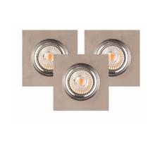 2515336 - SADA 3x LED Podhledové svítidlo VITAR 1xGU10/5W/230V beton