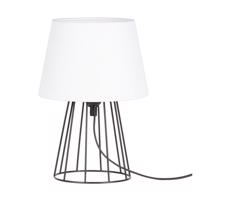 7662104 - Stolní lampa MANGOO 1xE27/40W/230V bílá/černá