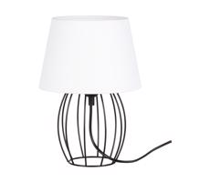 7665104 - Stolní lampa MANGOO 1xE27/40W/230V bílá/černá