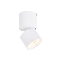 ACA Lighting bodové svítidlo nástěnné LED 5W COB 80° 3000K 400LM bílá hliník D5,6XH10CM PLUTO RA33LEDS6WH