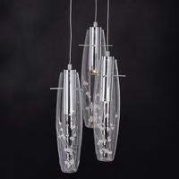 ACA Lighting Crystal LED závěsné svítidlo VANI309LEDP