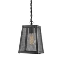 ACA Lighting Garden lantern venkovní závěsné svítidlo NYX1PBK