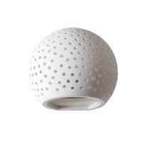 ACA Lighting Gypsum nástěnné sádrové svítidlo G85321W