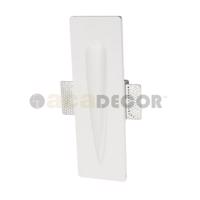 ACA Lighting Gypsum zapuštěné sádrové svítidlo G8008MR