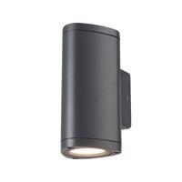 ACA Lighting LED HP venkovní nástěnné svítidlo 6W 300LM 50d 230V AC 3.000K tmavá šedá CRI80 IP54 30.000hod LG2982G