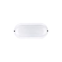 ACA Lighting LED plastové bílé nástěnné svítidlo 230V AC IP65 10W 950lm 6000K 110d Ra80 DORA1060W