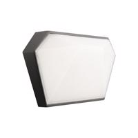 ACA Lighting LED SMD venkovní nástěnné svítidlo 10W 400LM 120d 230V AC 3.000K tmavá šedá CRI80 IP65 30.000hod LG8203G