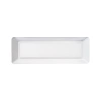 ACA Lighting LED venkovní nástěnné svítidlo hranaté bílá 230V AC IP65 4W 3000K 290LM RA80 SLIM31NW