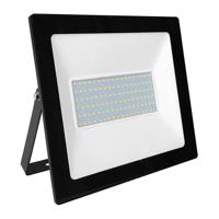 ACA Lighting LED venkovní reflektor Q 100W/230V/3000K/8100Lm/110°/IP66, černý