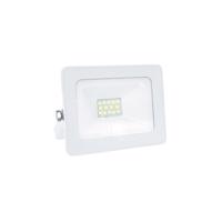 ACA Lighting LED venkovní reflektor Q 10W/12-24V DC/3000K/800Lm/110°/IP66, bílý