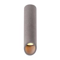 ACA Lighting nástěnné svítidlo 1XGU10 černý beton D7XH32CM FALTSO MK151S32B