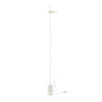 ACA Lighting stojací lampa 1XE14 bílý mramor plus kov D9XH160CM HERA OD581F160W