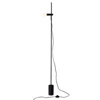 ACA Lighting stojací lampa 1XE14 černý mramor plus kov D9XH160CM HERA OD581F160B