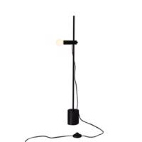 ACA Lighting stolní lampa 1XE14 mramor plus kov černý D9XH58CM HERA OD581T58B