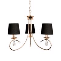 ACA Lighting Textile závěsné svítidlo TNK81490CG3P