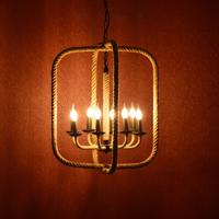 ACA Lighting Vintage závěsné svítidlo 563608PRT