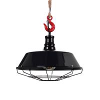 ACA Lighting Vintage závěsné svítidlo OD8039BK