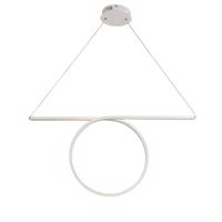 ACA Lighting závěsné svítidlo LED 43W 3000K 2580LM bílá hliník 88X17XH120CM ZERO HM98LEDP88WH