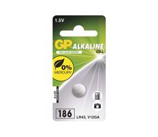 Alkalická baterie knoflíková LR43 GP ALKALINE 1,5V/70 mAh