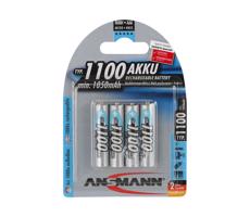 ANSMANN Ansmann 07521 Micro AAA - 4ks nabijecí baterie AAA NiMH1,2V/1050mAh