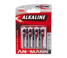 ANSMANN Ansmann 09629 LR6 AA RED - 4ks alkalická baterie 1,5V