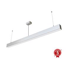 APLED APLED - LED Lustr na lanku LOOK LED/46W/230V 4000K 120 cm stříbrná