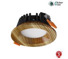 APLED APLED - LED Podhledové RONDO WOODLINE LED/3W/230V 3000K pr. 9 cm jasan masiv