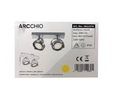 Arcchio Arcchio - LED Stmívatelné bodové svítidlo MUNIN 2xES111/GU10/11,5W/230V