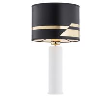 Argon Argon 4232 - Stolní lampa ALMADA 1xE27/15W/230V černá/bílá/mosaz