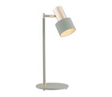 Argon Argon 4276 - Stolní lampa DORIA 1xE27/15W/230V zelená/mosaz