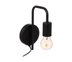 Atmosphera Atmosphera - Nástěnná lampa KELI 1xE27/40W/230V černá