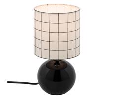 Atmosphera Atmosphera - Stolní lampa TIMÉO 1xE14/60W/230V černá/bílá