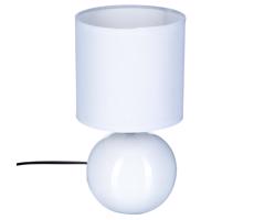 Atmosphera Atmosphera - Stolní lampa TIMÉO 1xE14/60W/230V lesklá bílá