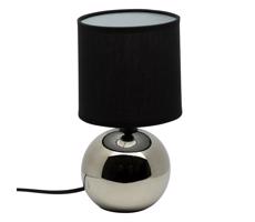 Atmosphera Atmosphera - Stolní lampa TIMÉO 1xE14/60W/230V lesklý chrom/černá