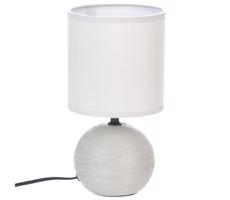 Atmosphera Atmosphera - Stolní lampa TIMÉO 1xE14/60W/230V šedá/bílá