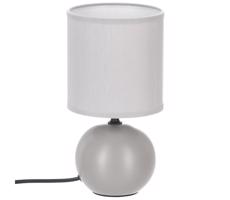 Atmosphera Atmosphera - Stolní lampa TIMÉO 1xE14/60W/230V šedá