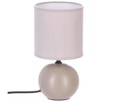 Atmosphera Atmosphera - Stolní lampa TIMÉO 1xE14/60W/230V taupe/krémová