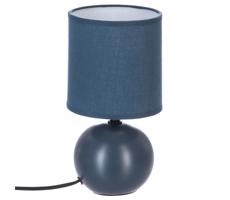 Atmosphera Atmosphera - Stolní lampa TIMÉO 1xE14/60W/230V tmavě modrá