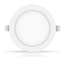 B.V.  - LED Podhledové svítidlo LED/12W/230V 6500K pr. 17,5 cm bílá