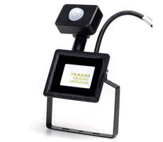 B.V.  - LED Reflektor se senzorem LED/10W/230V 6500K IP65