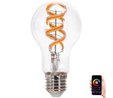 B.V. LED RGBW Žárovka FILAMENT A60 E27/4,9W/230V 2700K -