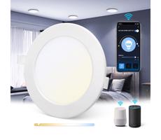 B.V.  - LED Stmívatelné podhledové svítidlo 12W/230V pr. 17 cm Wi-Fi