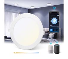 B.V.  - LED Stmívatelné podhledové svítidlo 18W/230V pr. 22 cm Wi-Fi