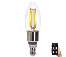 B.V. LED Žárovka FILAMENT C35 E14/4,5W/230V 2700-6500K -