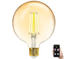 B.V. LED Žárovka FILAMENT G125 E27/6W/230V 2700-6500K -