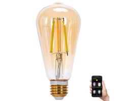 B.V. LED Žárovka FILAMENT ST64 E27/6W/230V 2700-6500K -