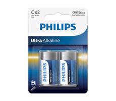 Baterie Philips Ultra Alkaline C 2ks